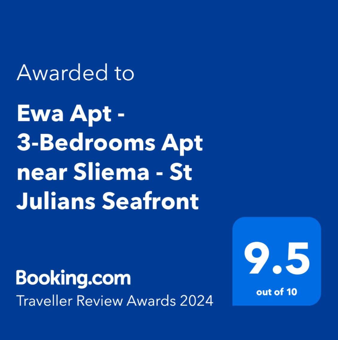 Ewa Apt - 3-Bedrooms Apt Near Sliema - St Julians Seafront Gżira Kültér fotó